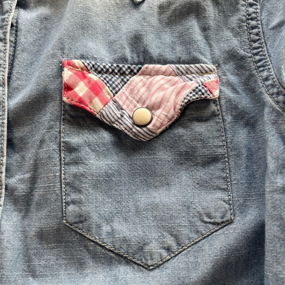 Denim and Supply Ralph Lauren Blue Button Down Shirt - Picture 7 of 11